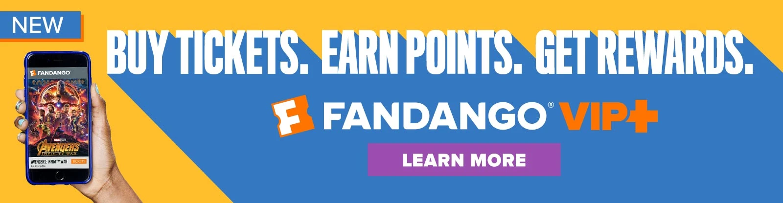 Fandango VIP+ Loyalty Program
